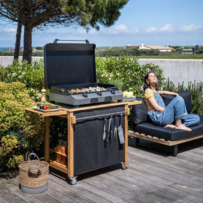 Eno DPN53 | EMILE Wood Cart | Outdoor Cooking Collection - Image 3