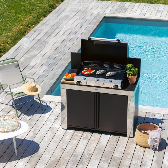 Eno MAP12070 | Félix Cart | Cargo Gray or Stainless and Black Finish - Image 3