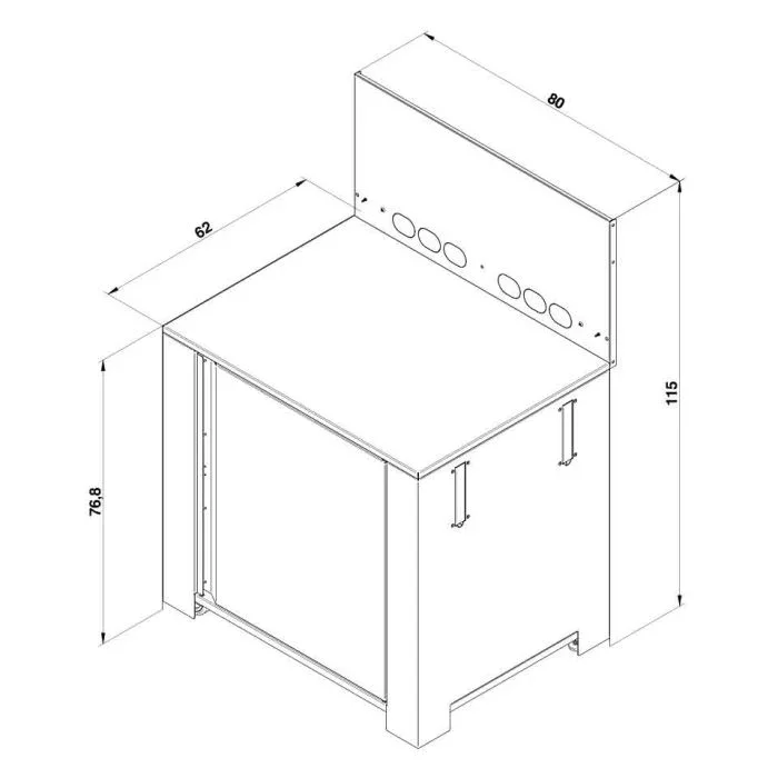 ENO PMOD7002 | Griddle Cabinet - Image 10