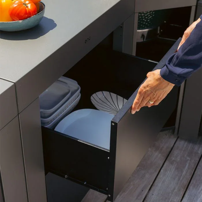 ENO PMOD7011 | Double Drawer Outdoor Worktop - Image 6