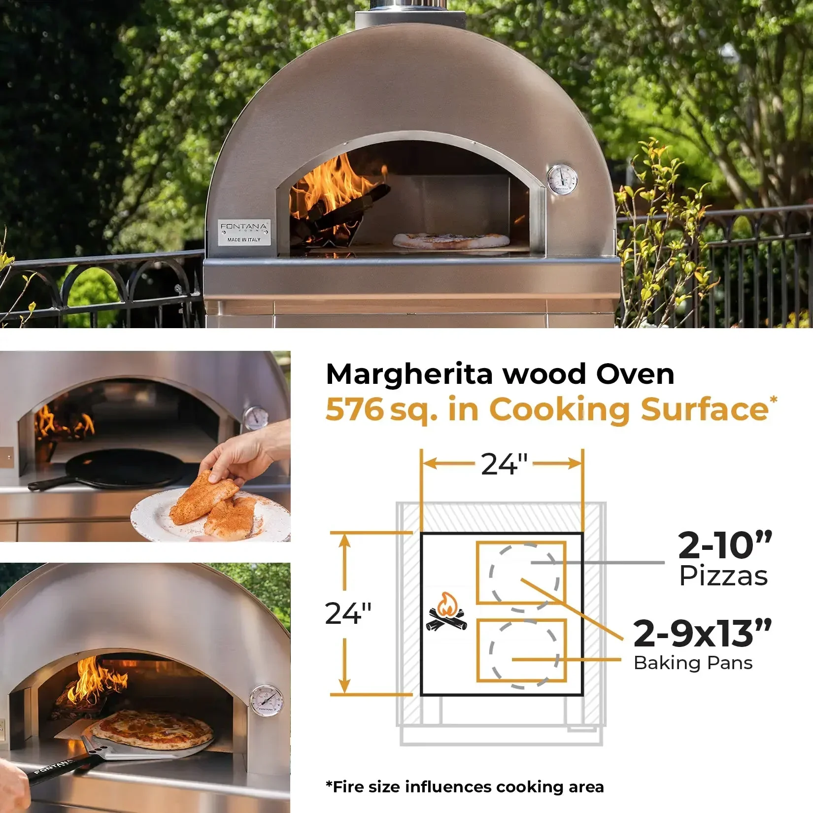 Fontana FTMAR | Margherita | Wood-Fired Pizza Oven - Image 12