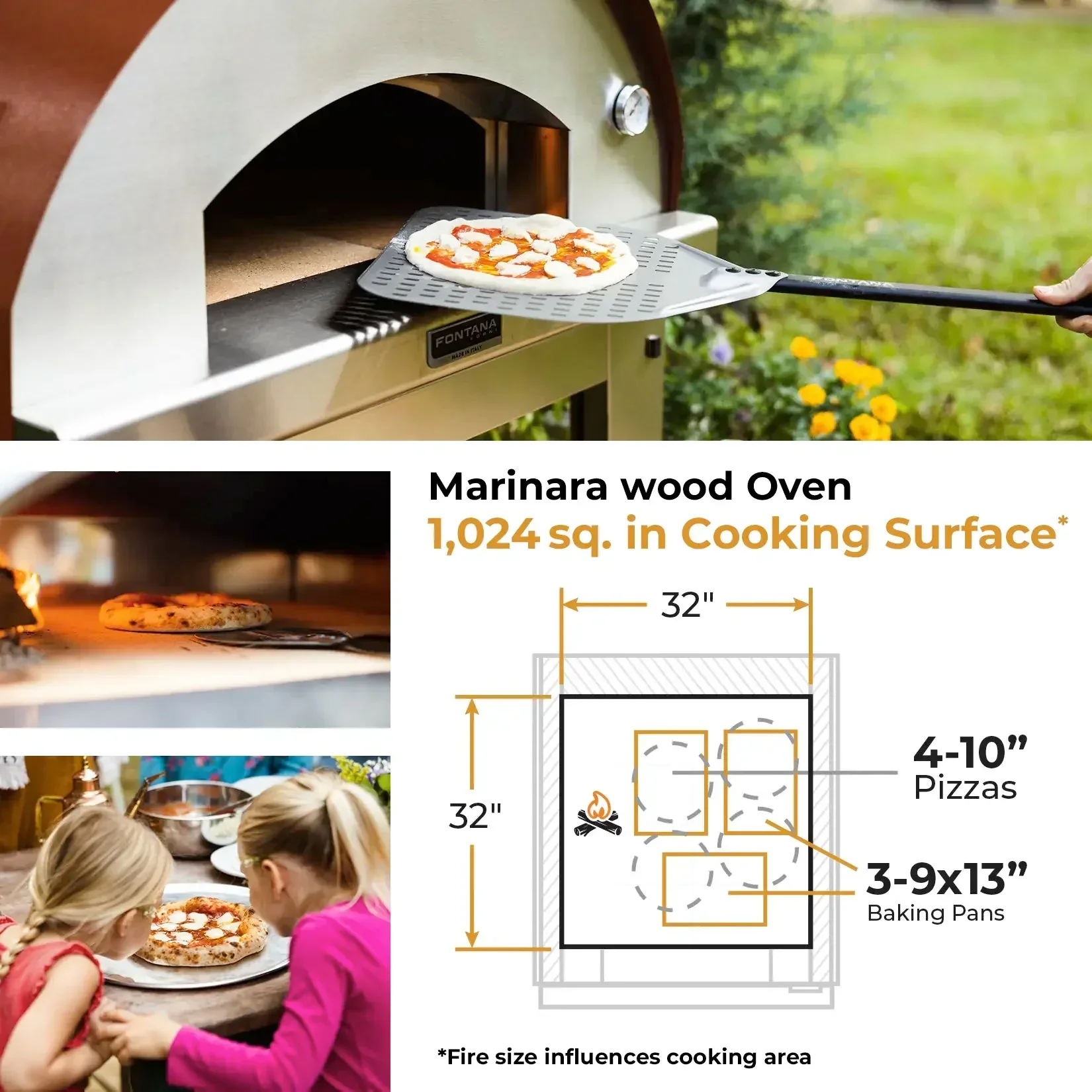 Fontana FTMARIN | Marinara | Wood-Fired Pizza Oven - Image 7