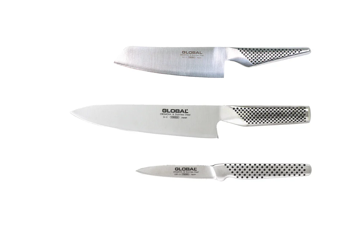 Global 71G2515 | Global 3-Piece Knife Set | Japanese Blades
