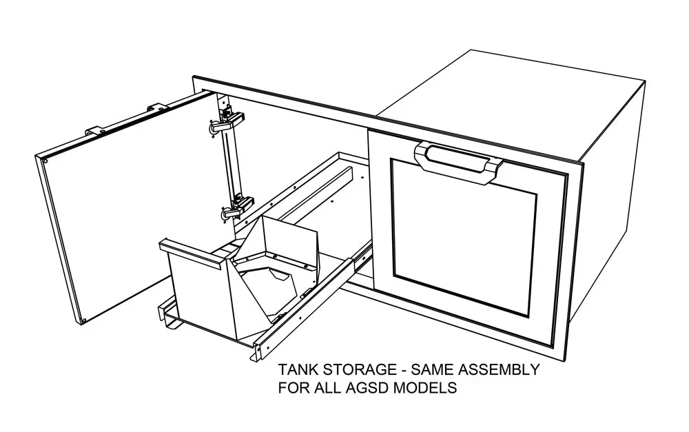 Hestan AGSD30 | Double Storage Doors for Outdoor Kitchen - Image 14