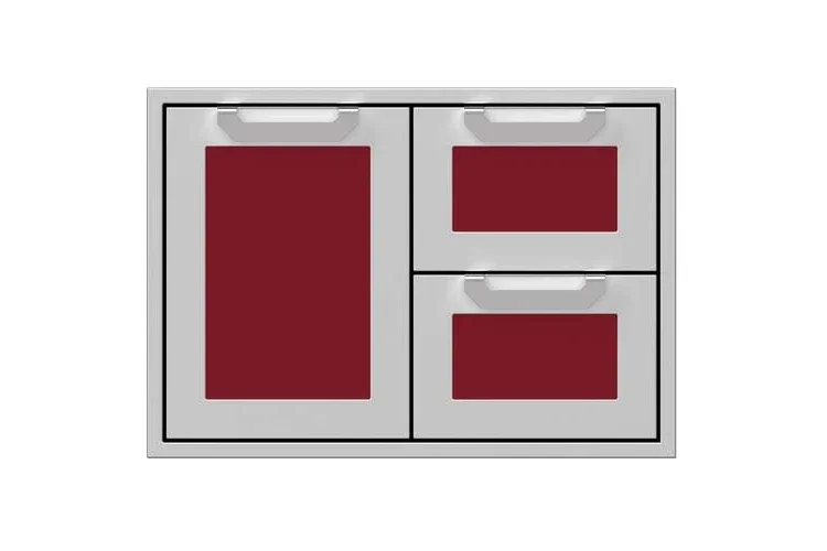 Hestan AGSDR30 | Double Drawer and Door Storage Combo - Image 12