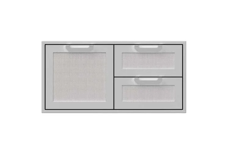 Hestan AGSDR30 | Double Drawer and Door Storage Combo - Image 13