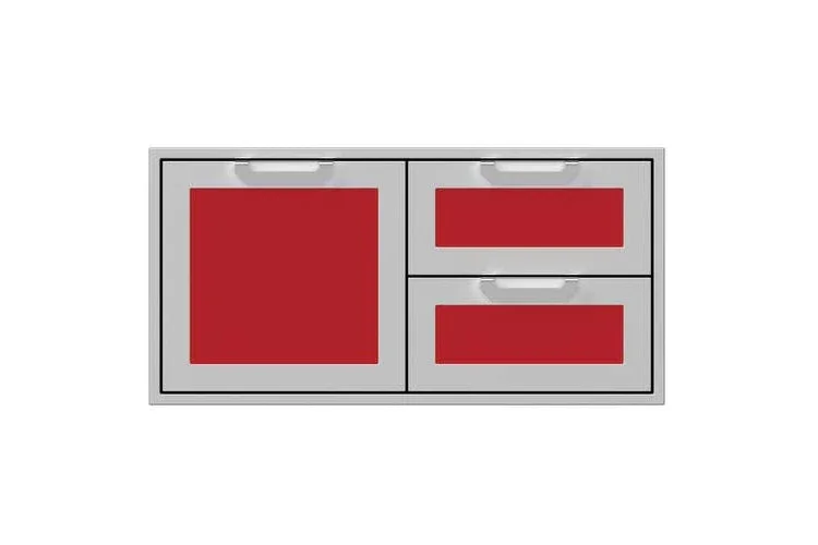 Hestan AGSDR30 | Double Drawer and Door Storage Combo - Image 19