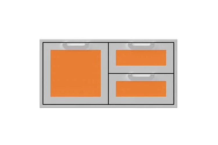 Hestan AGSDR30 | Double Drawer and Door Storage Combo - Image 27
