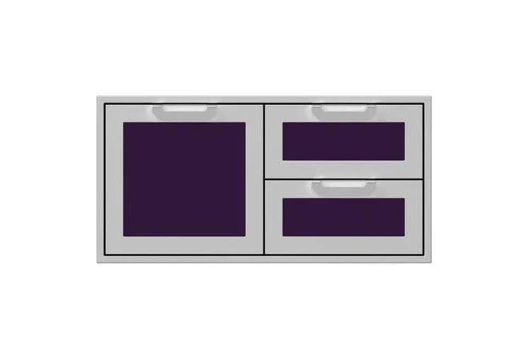 Hestan AGSDR30 | Double Drawer and Door Storage Combo - Image 30