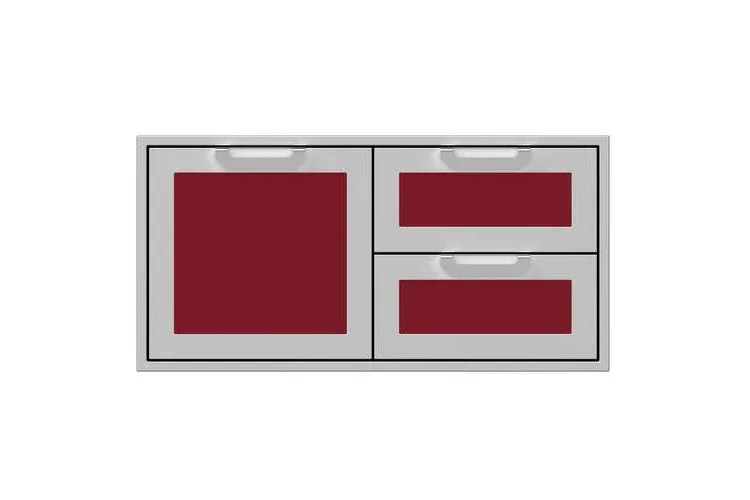 Hestan AGSDR30 | Double Drawer and Door Storage Combo - Image 36
