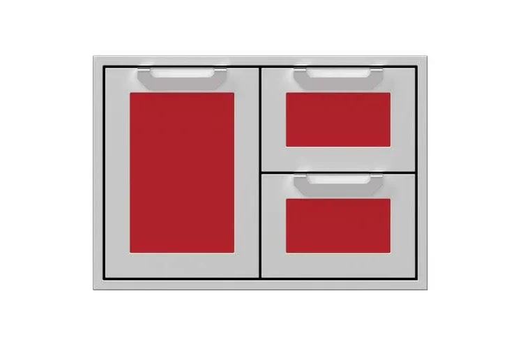 Hestan AGSDR30 | Double Drawer and Door Storage Combo - Image 7