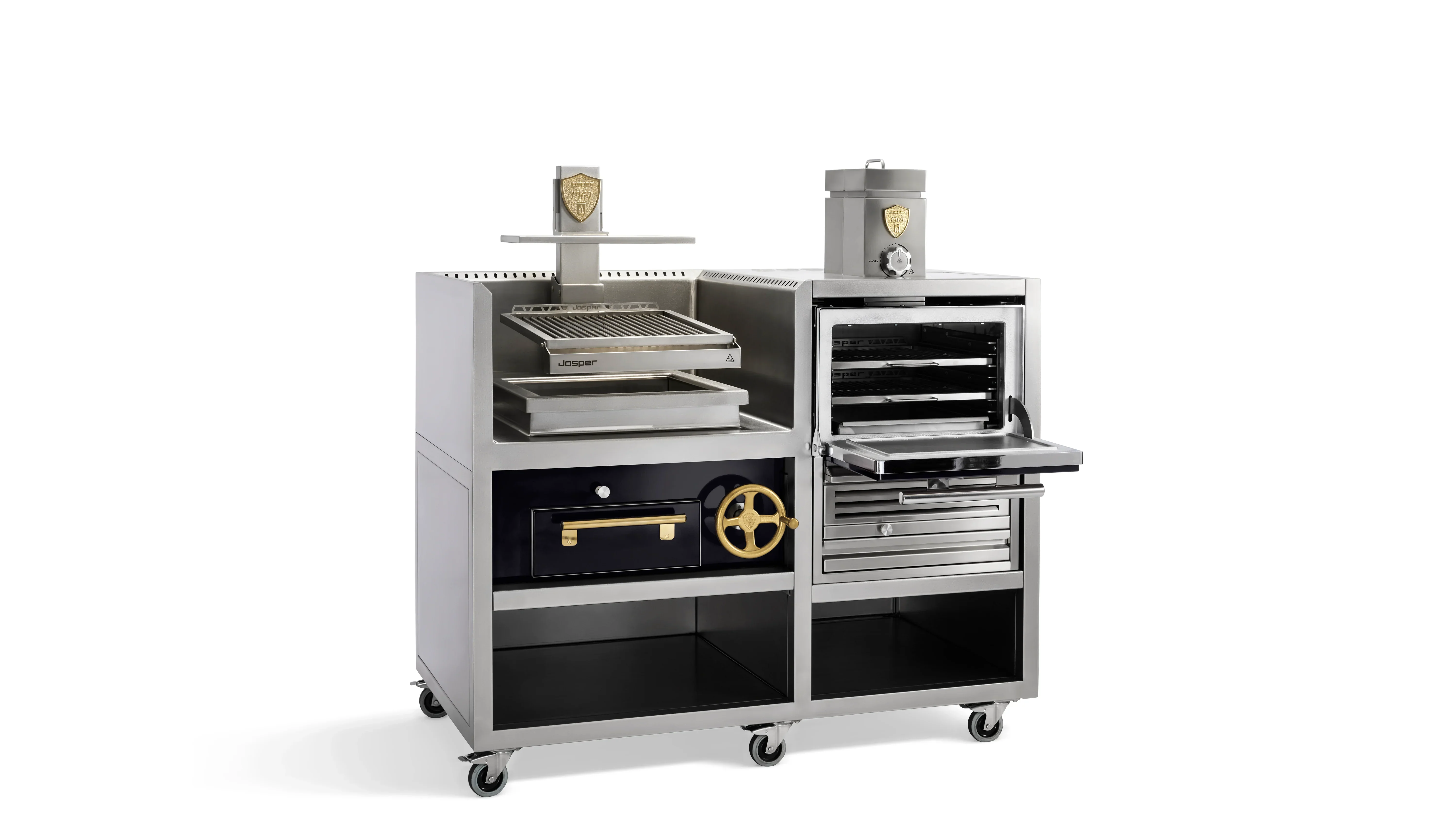 Josper CVJ-50-1-PRO-S80 HM-BL | Cocina Combo Grill - Image 12