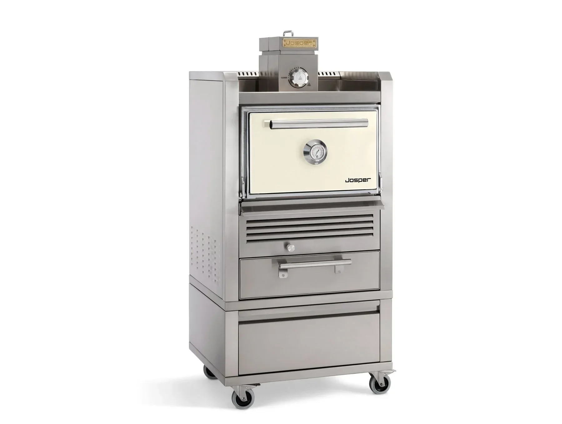 Josper HJA-PLUS-S80-TD-HOME | Charcoal Oven with Table and Drawer - Image 22