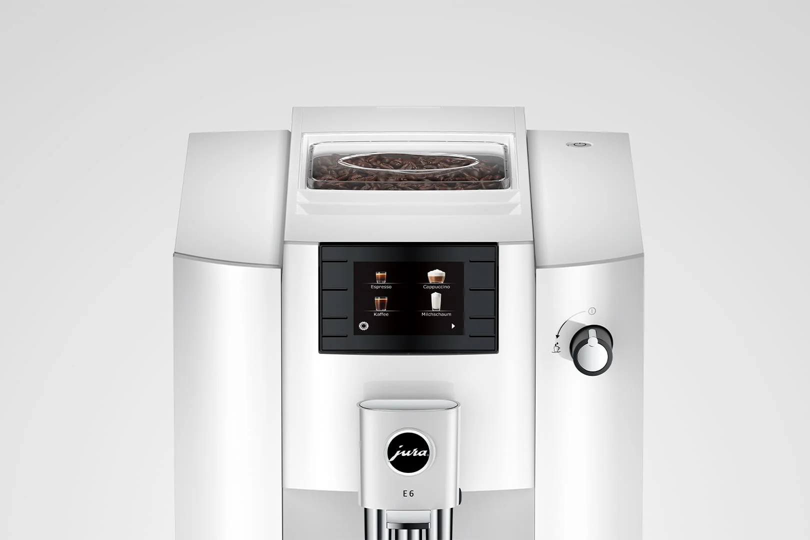 Jura E6 - Piano White (NAC) | 15559 | Espresso Machine with Intelligent Water System and 11 Specialties - Image 2