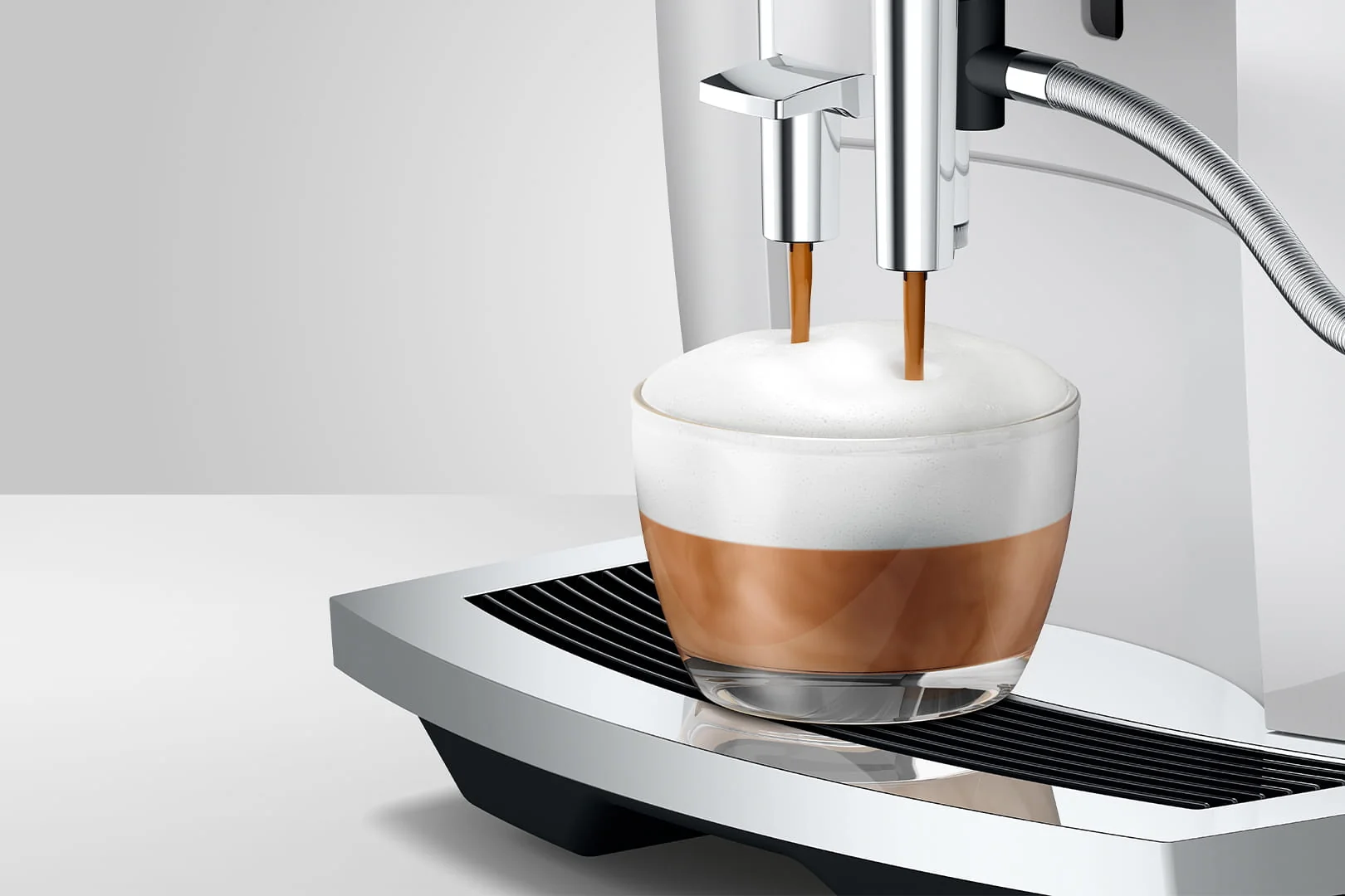Jura E6 - Piano White (NAC) | 15559 | Espresso Machine with Intelligent Water System and 11 Specialties - Image 3