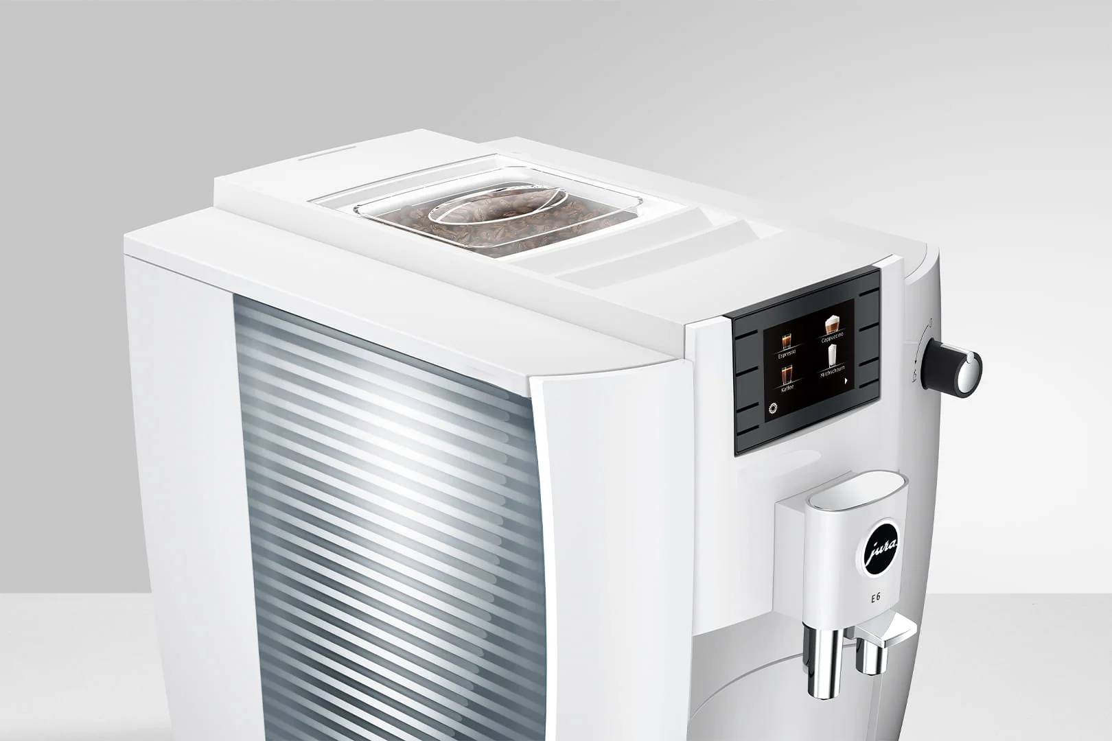 Jura E6 - Piano White (NAC) | 15559 | Espresso Machine with Intelligent Water System and 11 Specialties - Image 4
