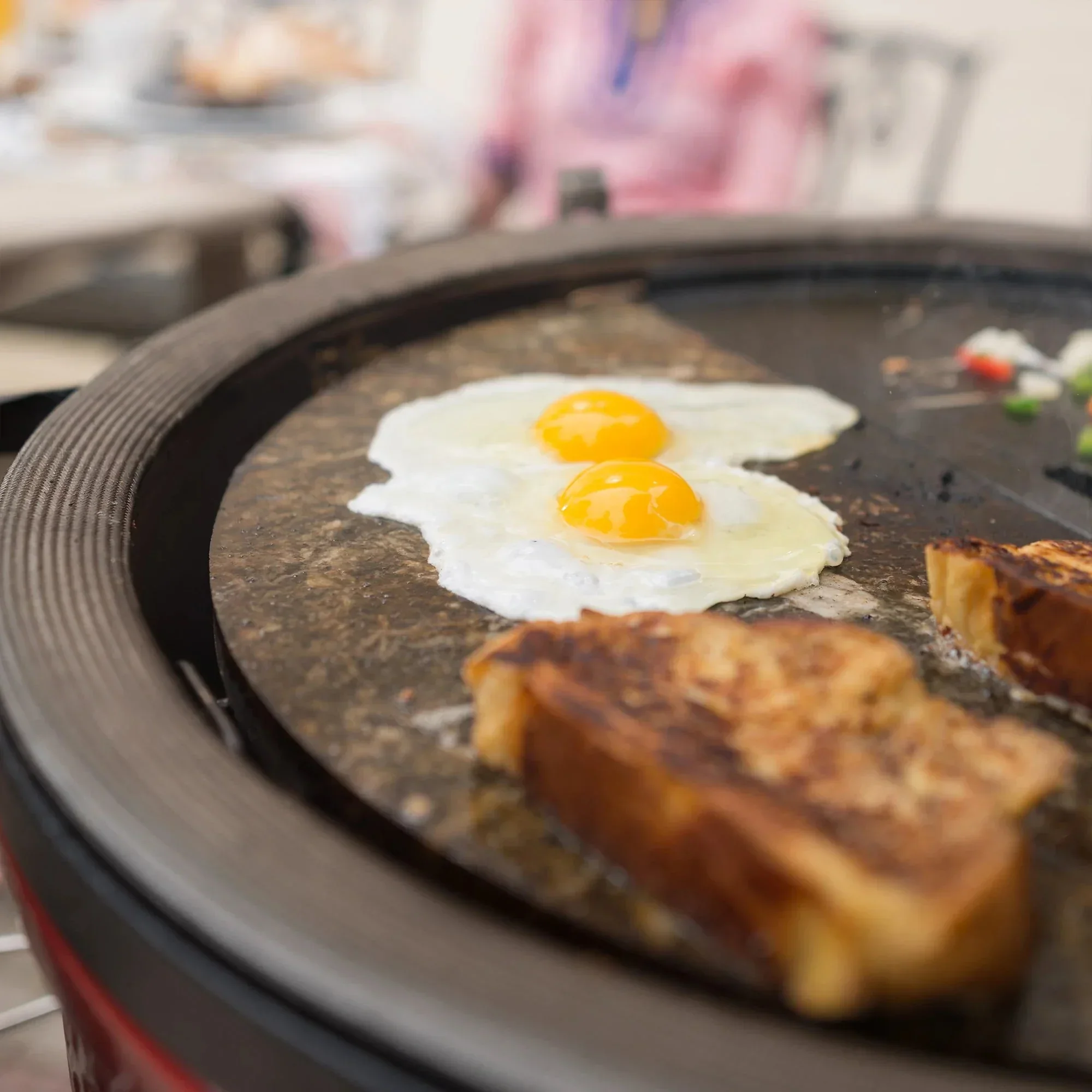 Kamado Joe BJ-HCGSSTONE | Half-Moon Soapstone Cooking Surface - Image 3