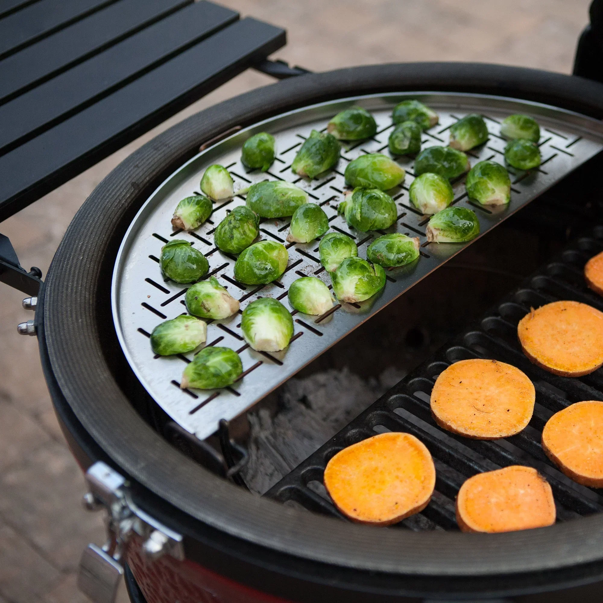 Kamado Joe BJ-HSSCGFV | Stainless Steel Cooking Surface - Image 2