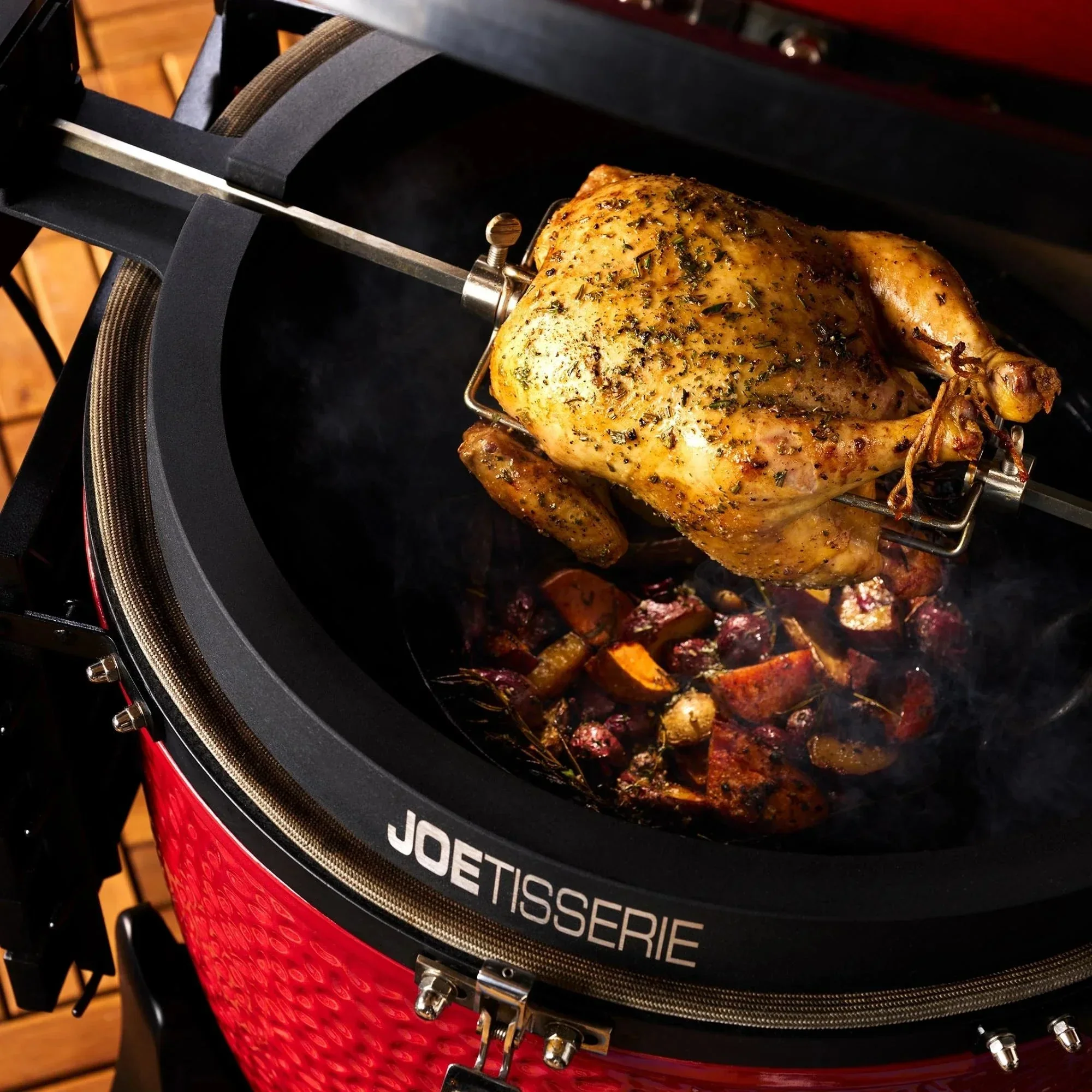 Kamado Joe BJ-TISSERIENA | JoeTisserie Rotisserie Accessory for Classic and Big Joe - Image 5