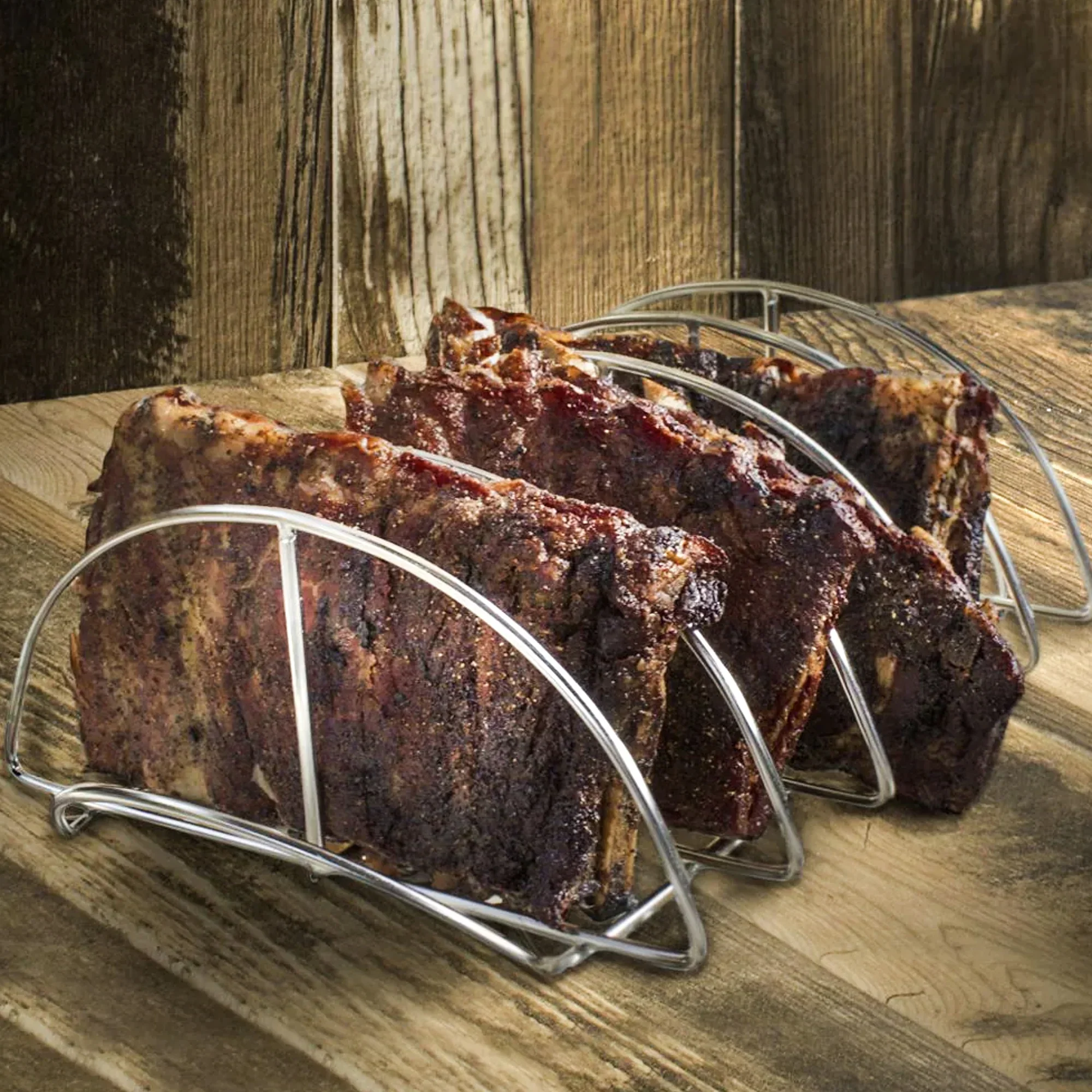 Kamado Joe KJ-RR | Stainless Steel Rib Rack | Outdoor Cooking Accessories - Image 2