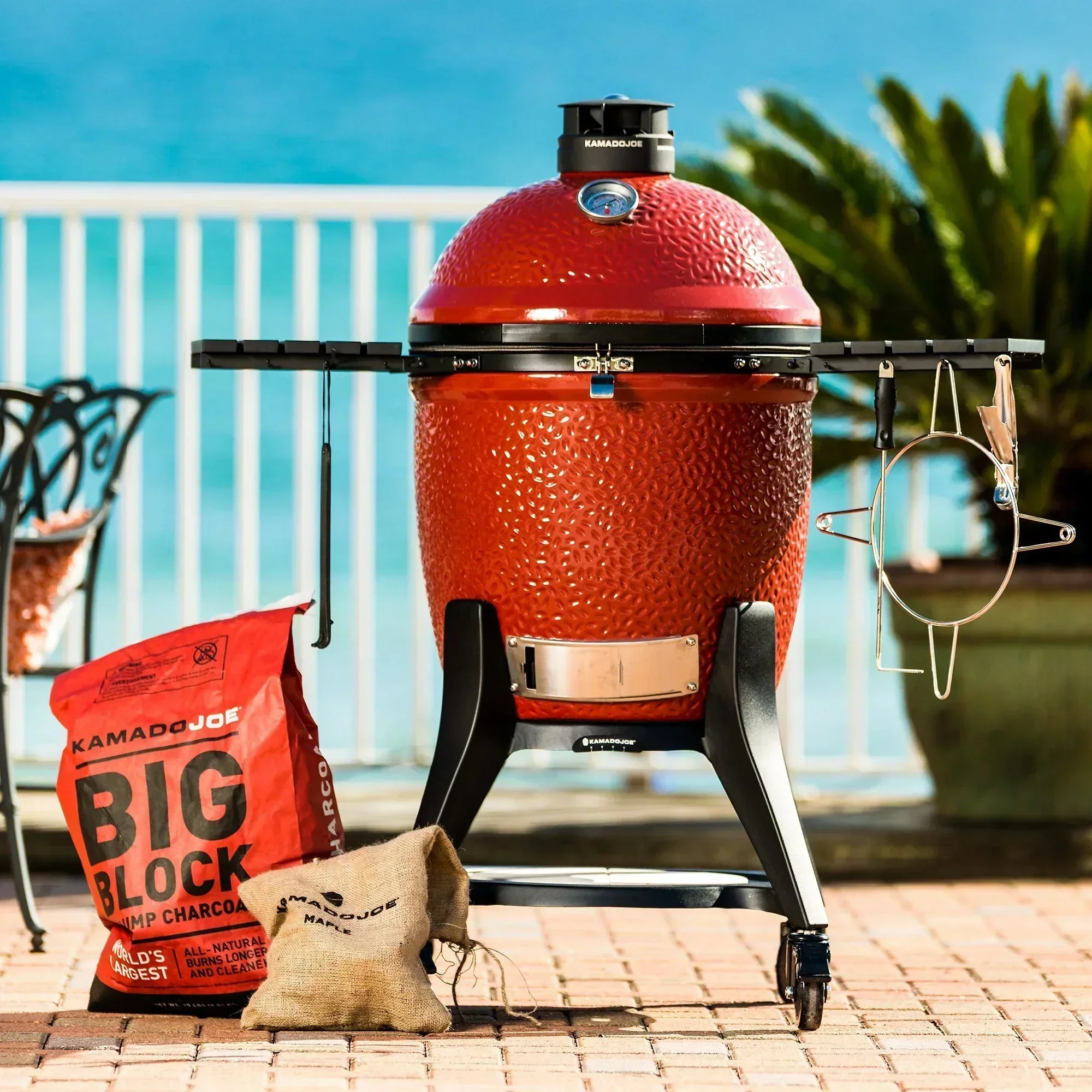 Kamado Joe KJ-WCHUNKSH | Hickory Wood Chunks for Grilling - Image 3