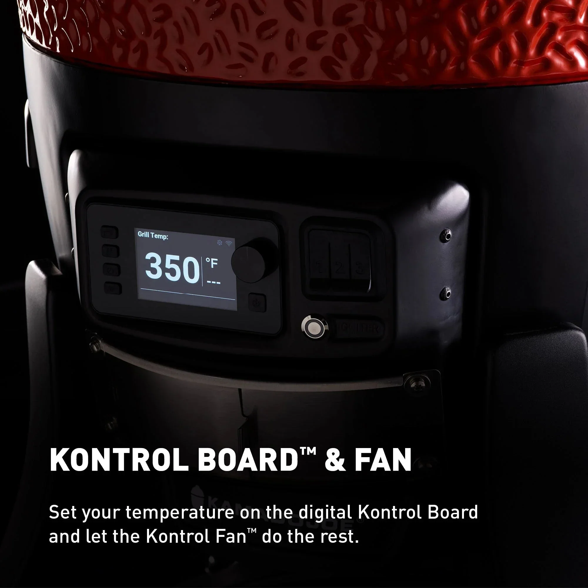 Kamado Joe KJ15042425 | Big Joe Konnected Joe Digital Charcoal Grill and Smoker - Image 4