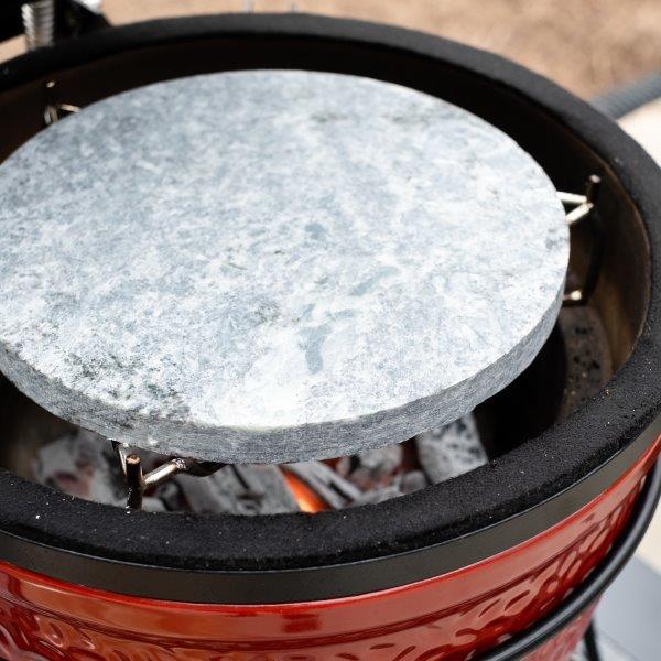Kamado Joe KJ15090720 | Half-Moon Soapstone Cooking Surface for Joe Jr. - Image 3