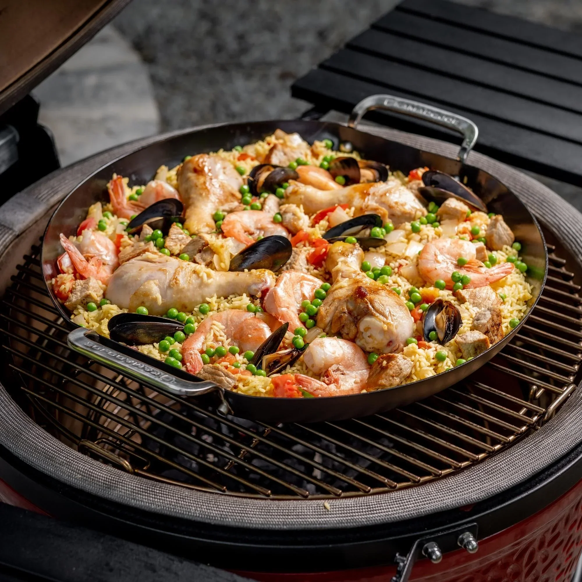 Kamado Joe KJ15124722 | Karbon Steel Paella Pan - Image 4