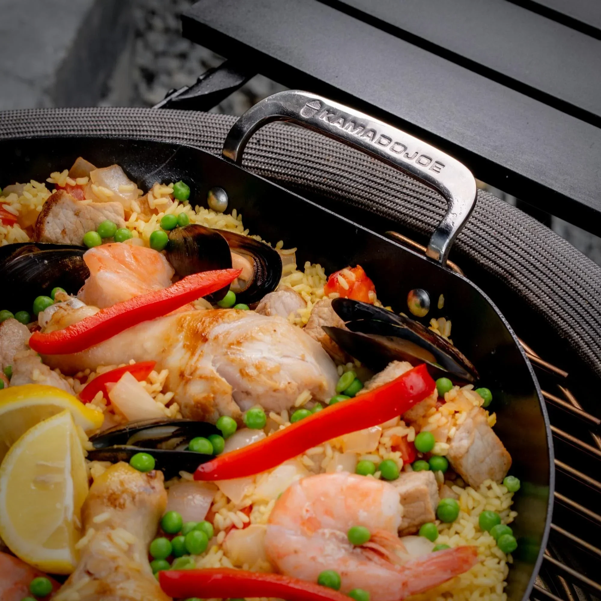 Kamado Joe KJ15124722 | Karbon Steel Paella Pan - Image 5