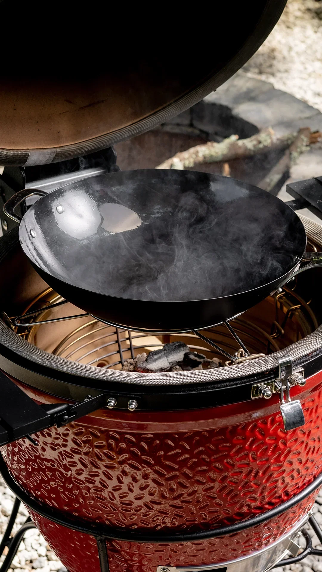 Kamado Joe KJ15124922 | Karbon Steel Wok - Image 4