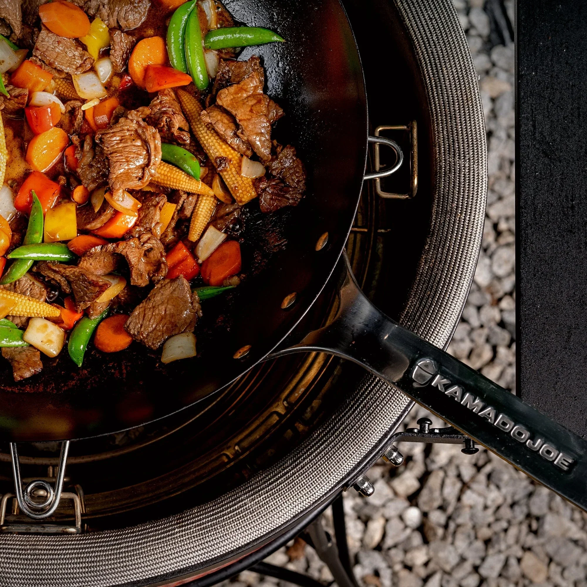 Kamado Joe KJ15124922 | Karbon Steel Wok - Image 7