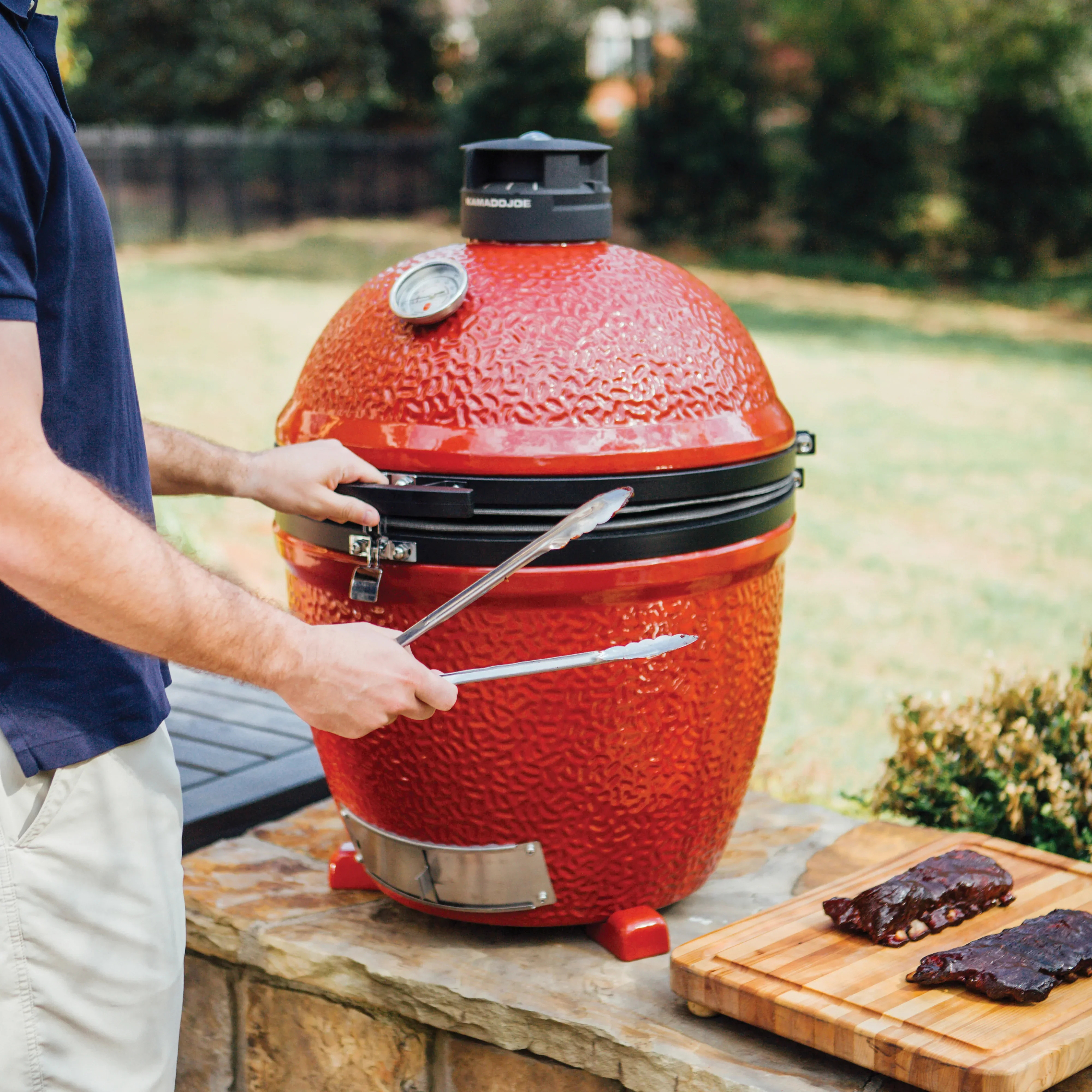 Kamado Joe KJ23NRHC | Classic Joe Series II Standalone Grill - Image 11