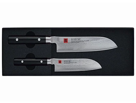 Kasumi 71891813 | 7" Japanese Chef's Knife and 5" Santoku Knife Set