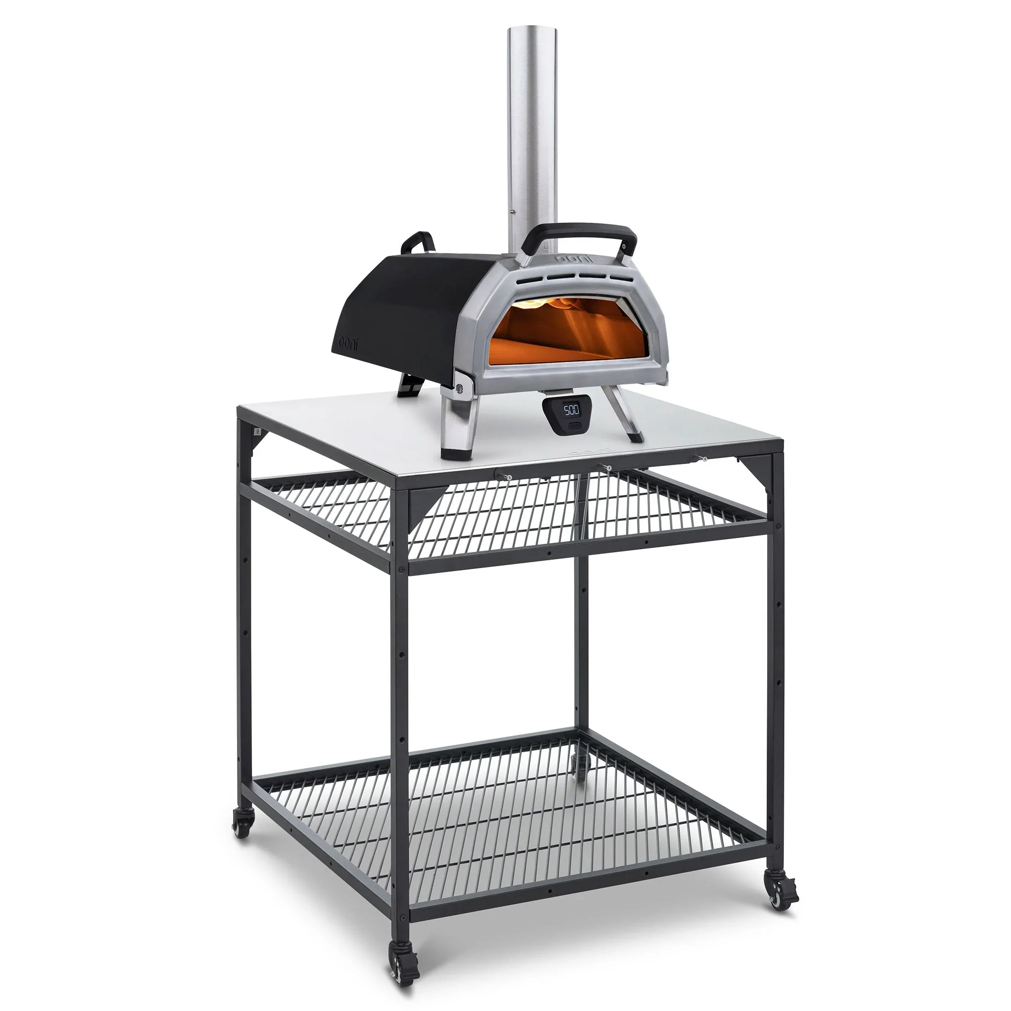 Ooni UU-P0AC00 | Modular Table – Large | Outdoor Cooking Workstation