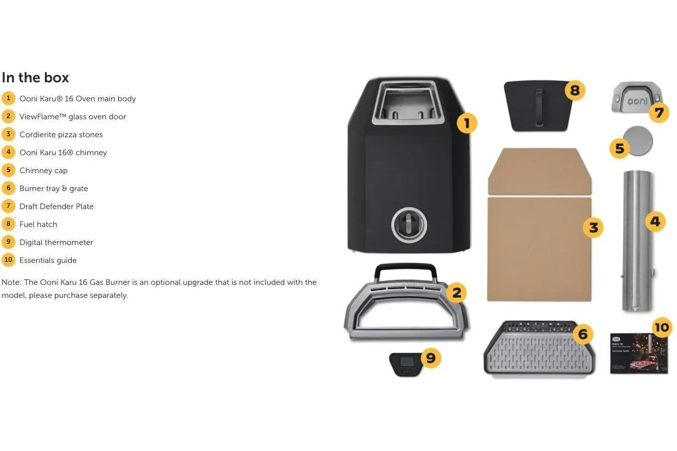 Ooni UU-P0E400 | Ooni Karu 16 Multi-Fuel Pizza Oven - Image 6