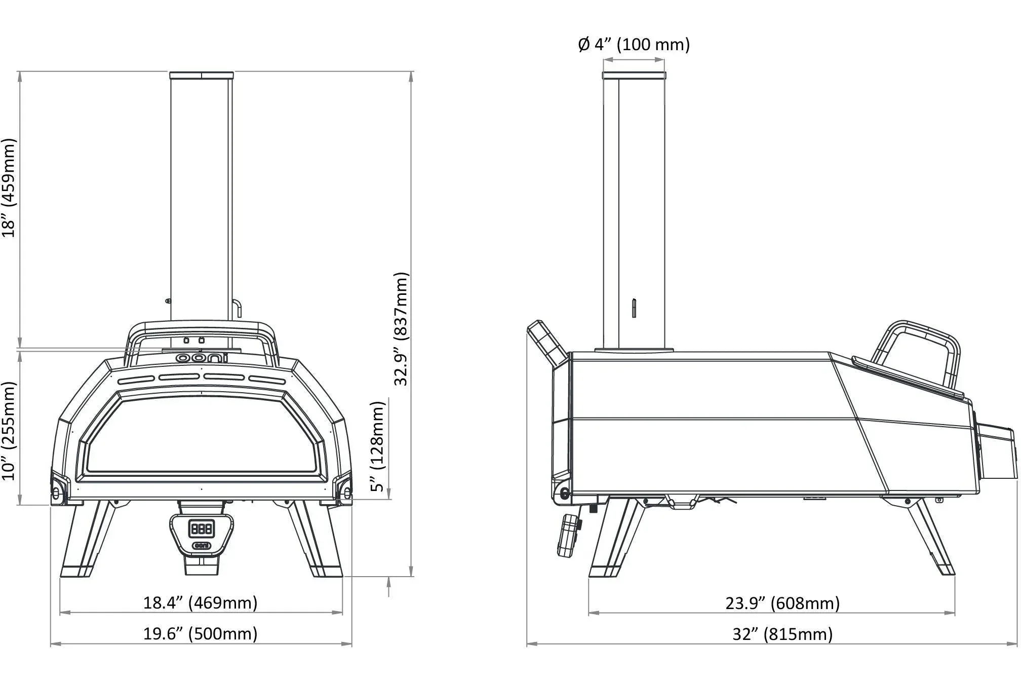 Ooni UU-P0E400 | Ooni Karu 16 Multi-Fuel Pizza Oven - Image 7