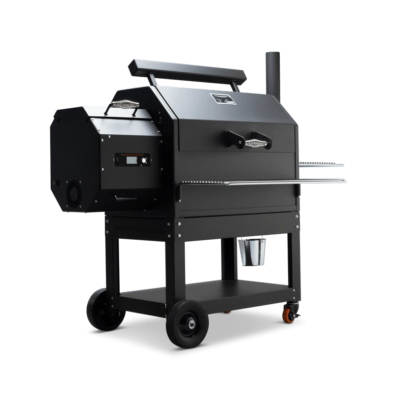 Yoder 1632B00-002 | Black YS640s Comp Cart | Built-In Storage Drawer